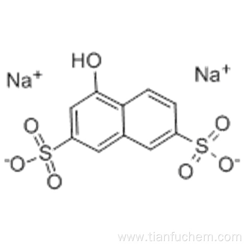 2,7-Naphthalenedisulfonicacid, 4-hydroxy-, sodium salt (1:2) CAS 20349-39-7